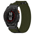 For Garmin Fenix 7S 20mm Nylon Hook And Loop Fastener Watch Band(Army Green) - free shipping - PMC TechLife - Order now!