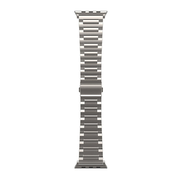 For Apple Watch Ultra 49mm I-Shaped Titanium Watch Band(Titanium)