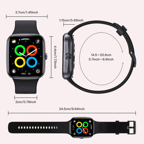 Q32 IP67 Water-resistant Smart Bracelet Bluetooth Call Fitness Tracker(Black)