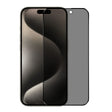For iPhone 15 Pro Max NORTHJO A++ 28 Degree Privacy Full Glue Silk Printing Tempered Glass Film - iPhone 15 Pro Max Tempered Glass by NORTHJO | Online Shopping South Africa | PMC TechLife | Buy Now Pay Later Mobicred