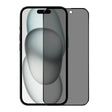 For iPhone 15 NORTHJO A++ 28 Degree Privacy Full Glue Silk Printing Tempered Glass Film - iPhone 15 Tempered Glass by NORTHJO | Online Shopping South Africa | PMC TechLife | Buy Now Pay Later Mobicred