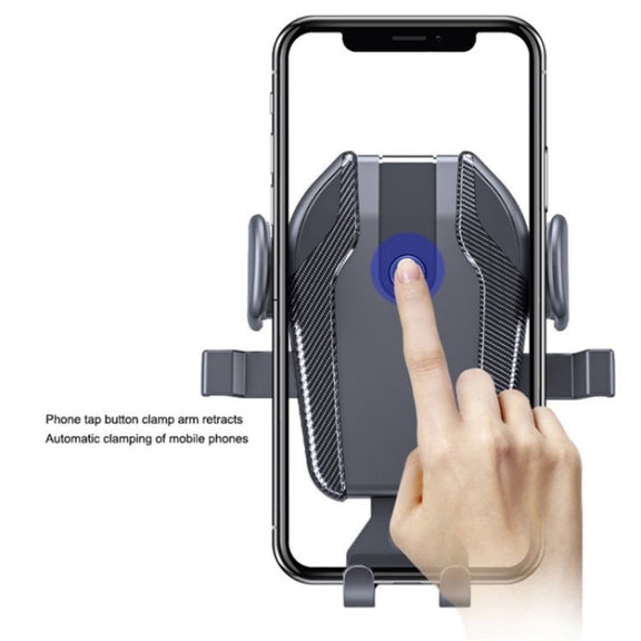 ES281 Car Dashboard Windshield Air Vent Suction Cup Phone Holder For 4-6.7 Inch Phone Mount