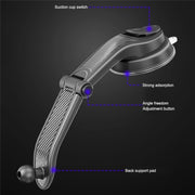 ES281 Car Dashboard Windshield Air Vent Suction Cup Phone Holder For 4-6.7 Inch Phone Mount