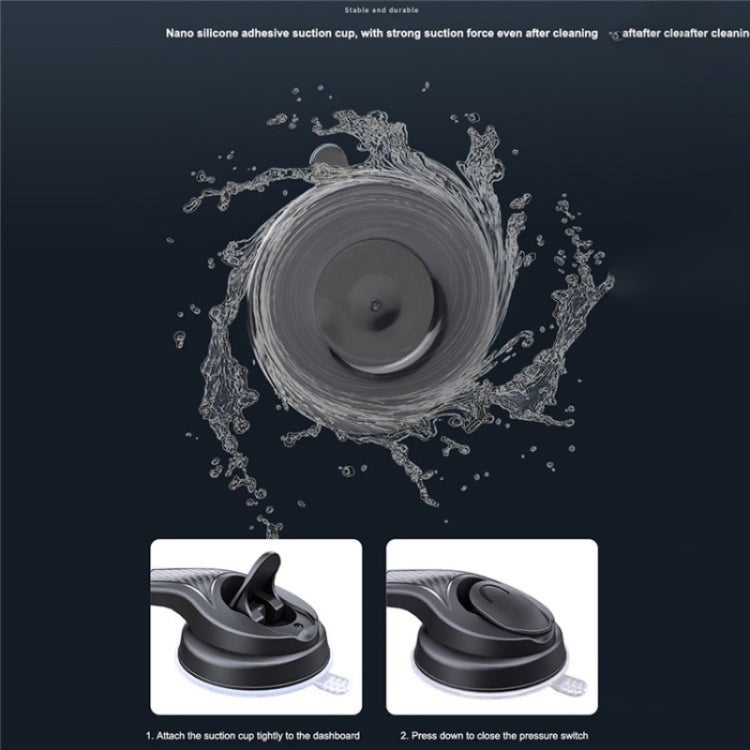 ES281 Car Dashboard Windshield Air Vent Suction Cup Phone Holder For 4-6.7 Inch Phone Mount