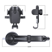 ES281 Car Dashboard Windshield Air Vent Suction Cup Phone Holder For 4-6.7 Inch Phone Mount