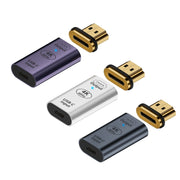 Type-C Female to HDMI 2.0 Male Converter Adapter 4K 60Hz HD Magnetic Plug(Gray)