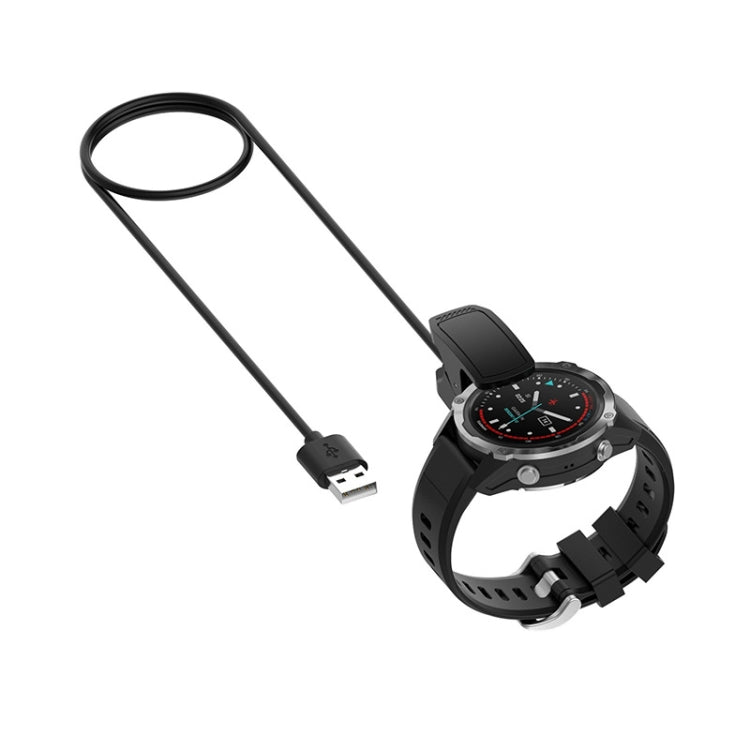 For Garmin Descent G1 Solar letel Smart Watch USB Charging Cable With Data Function(Black)