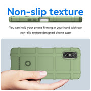 For Sony Xperia 10 VI Full Coverage Shockproof TPU Phone Case(Army Green)