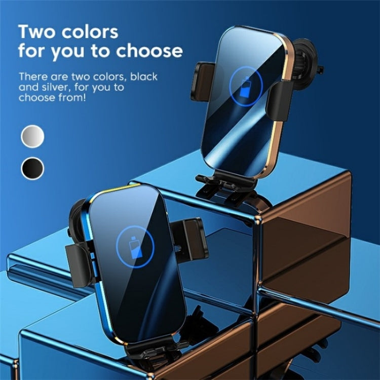 X10 15W Wireless Fast Charging Car Phone Navigation Holder(������)