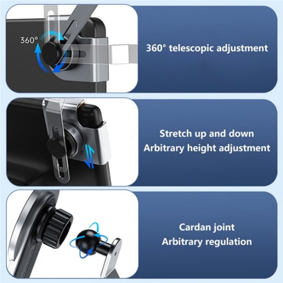 A8S 15W Wireless Charging New Energy Vehicle Navigation Bracket For Tesla Car Screen Base