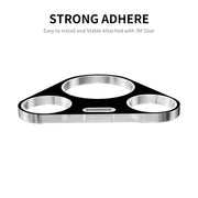 For Huawei Pura 70 ENKAY 9H Rear Camera Lens Tempered Glass Film(Black)