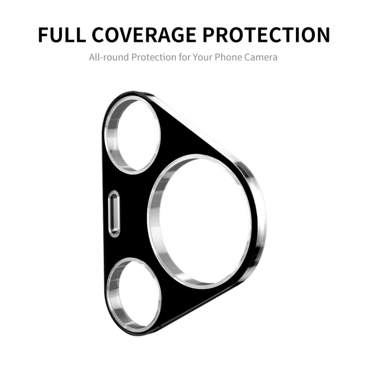For Huawei Pura 70 2pcs ENKAY 9H Rear Camera Lens Tempered Glass Film(Black)
