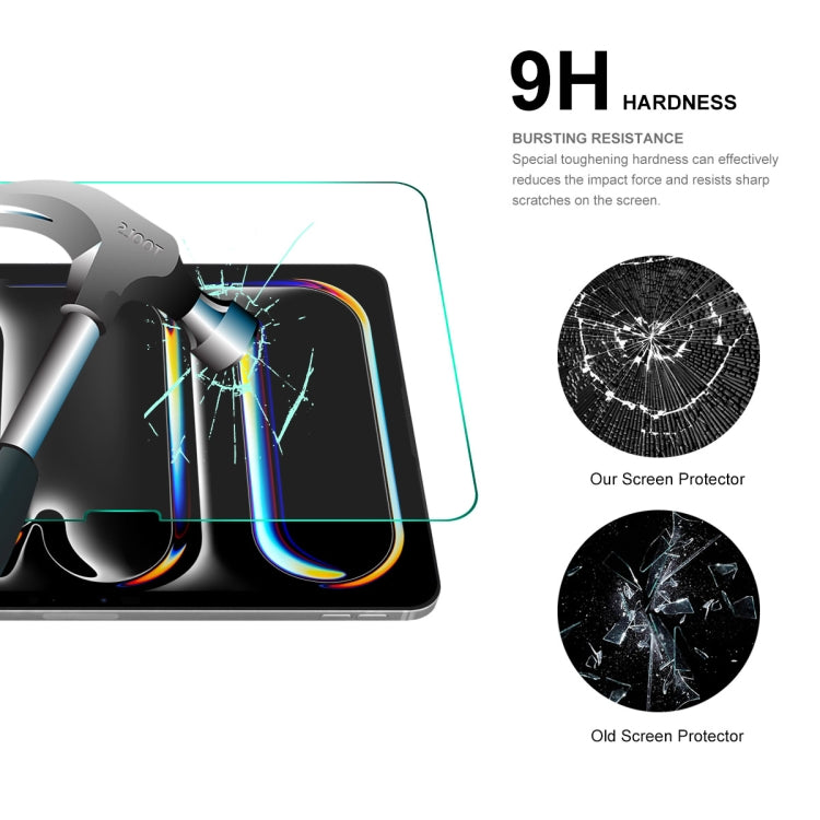 For iPad Pro 11 2024 ENKAY Hat-Prince 0.33mm Explosion-proof Tempered Glass Film