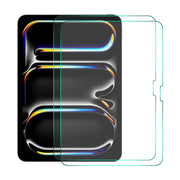 For iPad Pro 11 2024 2pcs ENKAY Hat-Prince 0.33mm Explosion-proof Tempered Glass Film