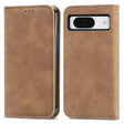 For Google Pixel 9 Retro Skin Feel Magnetic Flip Leather Phone Case(Brown) - Google Cases by PMC TechLife | Online Shopping South Africa | PMC TechLife | Buy Now Pay Later Mobicred