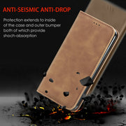 For Honor Magic6 Pro Retro Skin Feel Magnetic Flip Leather Phone Case(Grey)