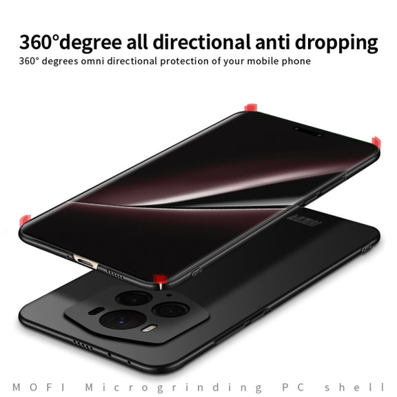 For Honor Magic6 RSR MOFI Frosted PC Ultra-thin Hard Phone Case(Blue)