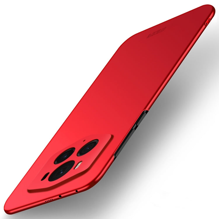 For Honor Magic6 RSR MOFI Frosted PC Ultra-thin Hard Phone Case(Red)