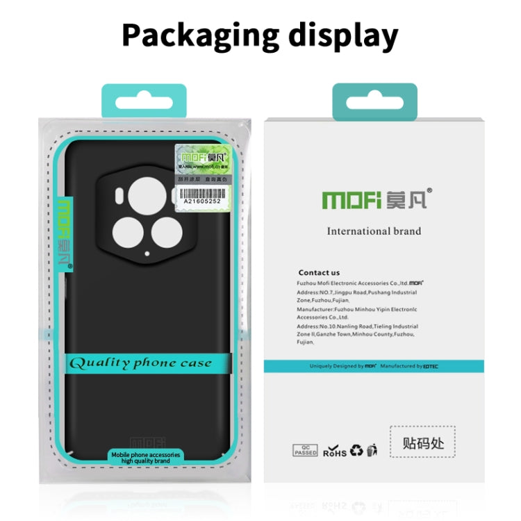 For Honor Magic6 RSR MOFI Frosted PC Ultra-thin Hard Phone Case(Blue)
