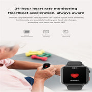 G18 1.83 inch Color Screen Smart Watch Silicone Strap, Support  Noninvasive Blood Sugar / Uric Acid(Blue)