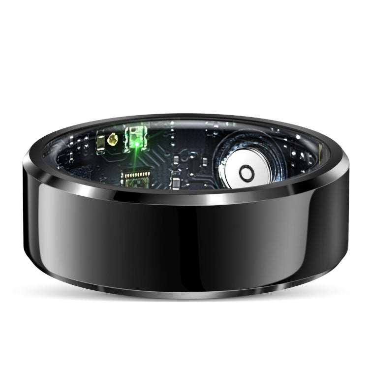 R6 SIZE 10 Smart Ring, Support Heart Rate / Blood Oxygen / Sleep Monitoring(Black)