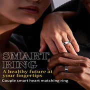 R6 SIZE 10 Smart Ring, Support Heart Rate / Blood Oxygen / Sleep Monitoring(Black)