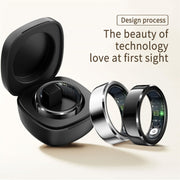 R6 SIZE 11 Smart Ring, Support Heart Rate / Blood Oxygen / Sleep Monitoring(Black)