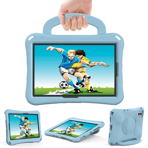 For Lenovo Tab M11 / Xiaoxin Pad 11 2024 Handle Football Shaped EVA Shockproof Tablet Case(Lighte Blue)