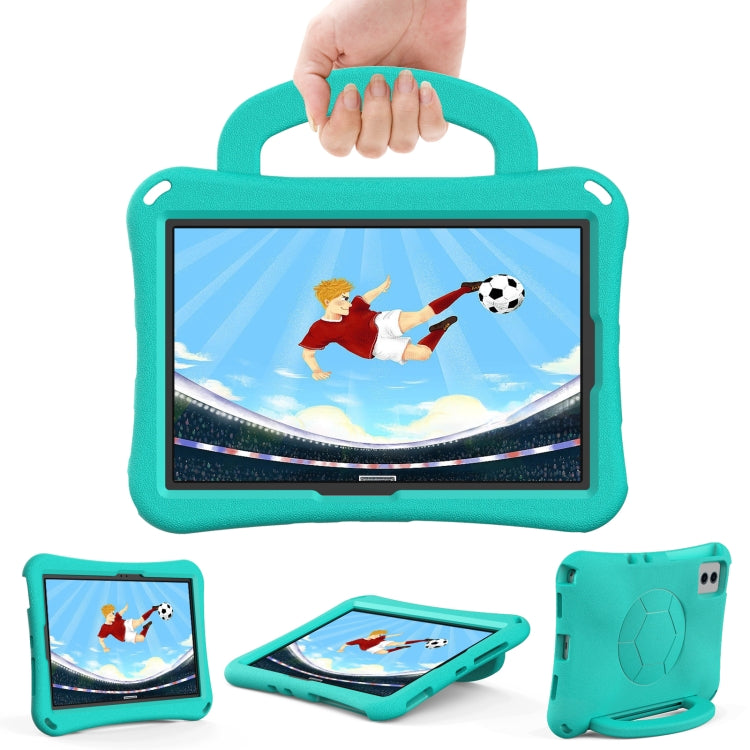 For Lenovo Tab M11 / Xiaoxin Pad 11 2024 Handle Football Shaped EVA Shockproof Tablet Case(Mint Green)