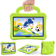 For Lenovo Tab M10 3rd Gen TB-328FU/XU  Handle Football Shaped EVA Shockproof Tablet Case(Grass Green)