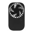 F11 Portable Rechargeable Hanging Neck Fan Cooling Handheld Fan 3 Speeds Desk Fan(Black) - Electric Fans by PMC TechLife | Online Shopping South Africa | PMC TechLife | Buy Now Pay Later Mobicred