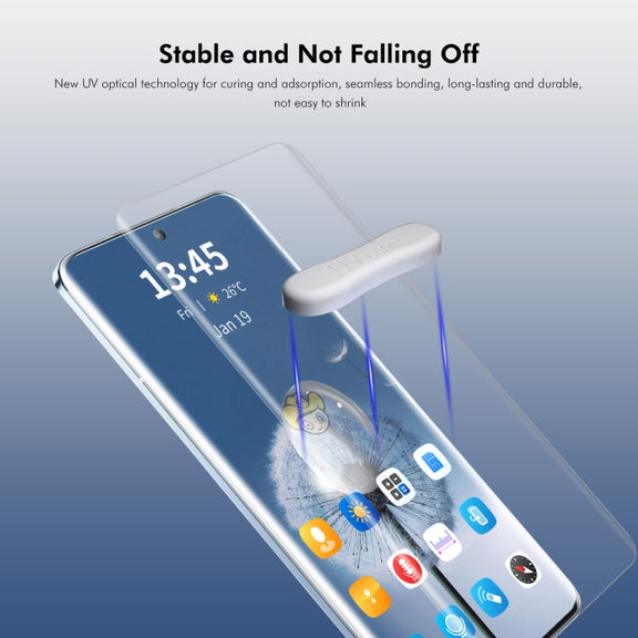 For vivo X100 / X100 Pro ENKAY Hat-Prince UV Full Glue Tempered Glass Film