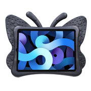 For iPad Air 11 2025 / 2024 Butterfly Bracket Kids EVA Shockproof Tablet Case(Black)