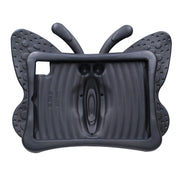 For iPad Air 11 2025 / 2024 Butterfly Bracket Kids EVA Shockproof Tablet Case(Black)