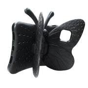 For iPad Air 11 2025 / 2024 Butterfly Bracket Kids EVA Shockproof Tablet Case(Black)
