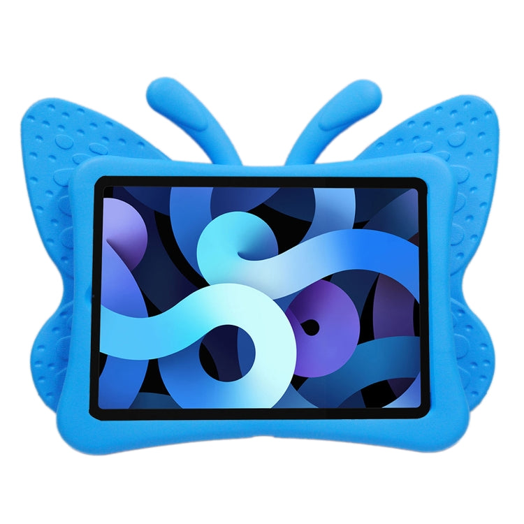 For iPad Air 11 2025 / 2024 Butterfly Bracket Kids EVA Shockproof Tablet Case(Blue)