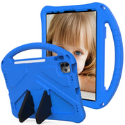 For iPad Air 11 2024 EVA Shockproof Tablet Case with Holder(Blue)