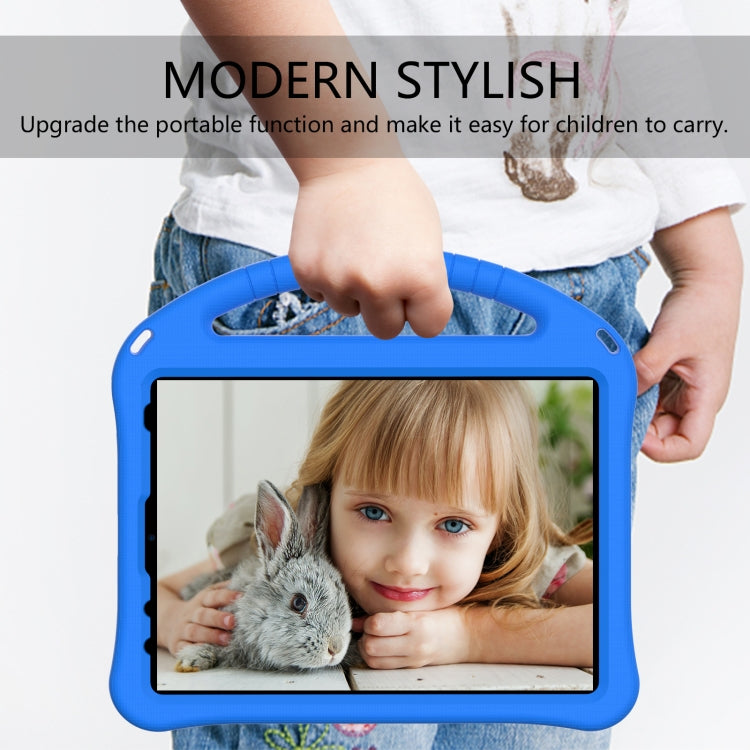 For iPad Air 11 2024 EVA Shockproof Tablet Case with Holder(Blue)