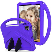 For iPad Air 11 2024 EVA Shockproof Tablet Case with Holder(Purple)