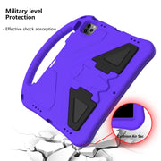 For iPad Air 11 2024 EVA Shockproof Tablet Case with Holder(Purple)