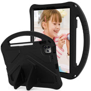 For iPad Pro 11 2024 EVA Shockproof Tablet Case with Holder(Black)