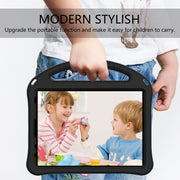 For iPad Pro 11 2024 EVA Shockproof Tablet Case with Holder(Black)