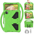 For iPad Pro 11 2024 EVA Shockproof Tablet Case with Holder(Green) - free shipping - PMC TechLife - Order now!