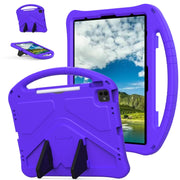 For iPad Air 13 2025 / 2024 EVA Shockproof Tablet Case with Holder(Purple)