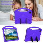 For iPad Air 13 2025 / 2024 EVA Shockproof Tablet Case with Holder(Purple)