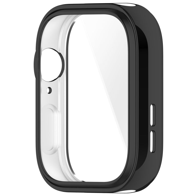 For Huawei Watch Fit 3 Full Coverage TPU Electroplated Watch Protective Case(Black)