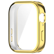 For Huawei Watch Fit 3 Full Coverage TPU Electroplated Watch Protective Case(Gold)
