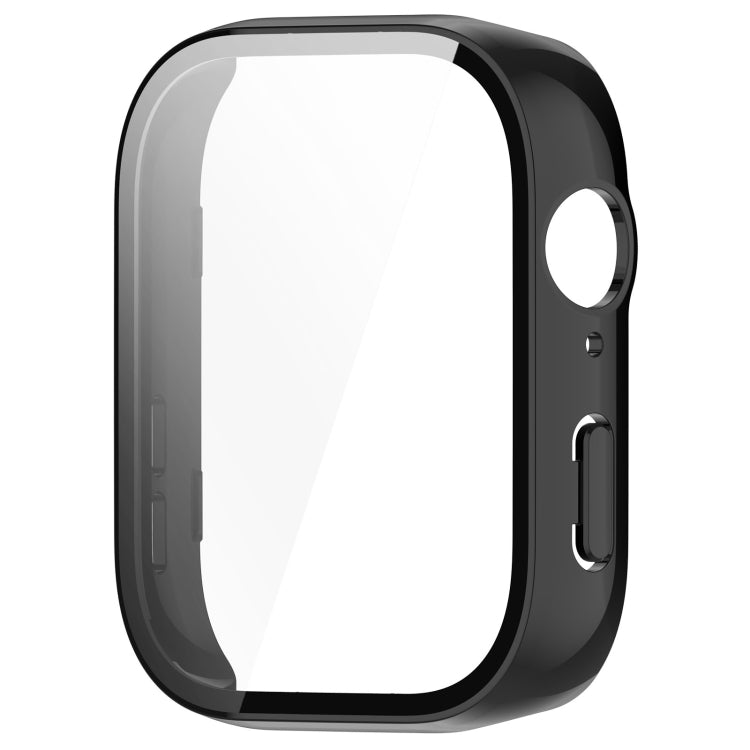For Huawei Watch Fit 3 PC + Tempered Film Integrated Watch Protective Case(Black)