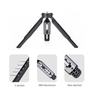 JMARY MT-30 Desktop Tripod Camera Phone Projector Selfie Stick 5-section Adjustable Tripod
