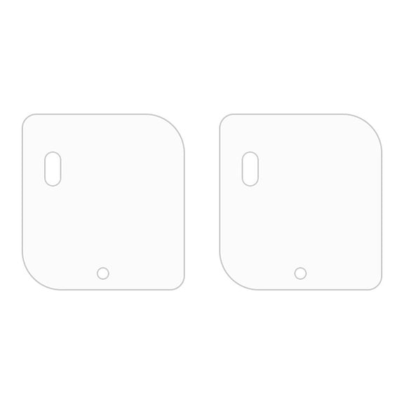 For Honor Magic6 Ultimate 2pcs ENKAY 9H Rear Camera Lens Tempered Glass Film(Transparent)